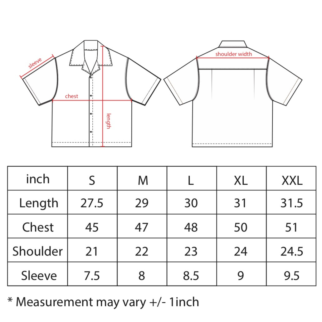 HEATSTROKE HARIMAU LICKERS BUTTON UP SHIRT