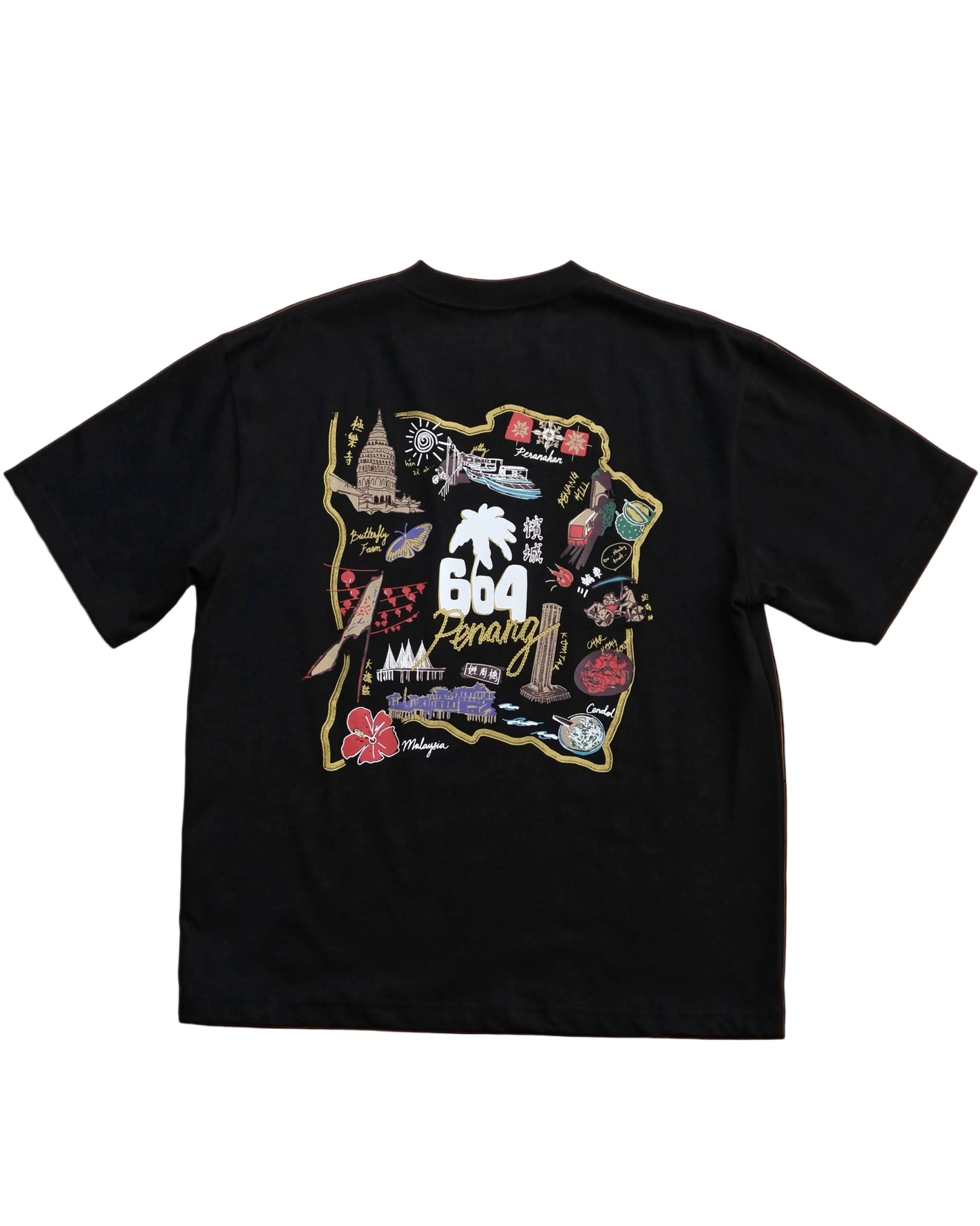 604 SOUVENIR TEE (BLACK)