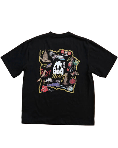 604 SOUVENIR TEE (BLACK)