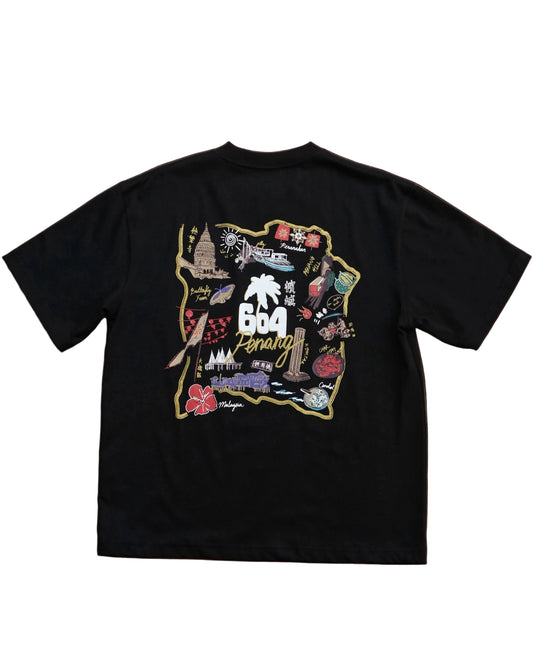 604 SOUVENIR TEE (BLACK)