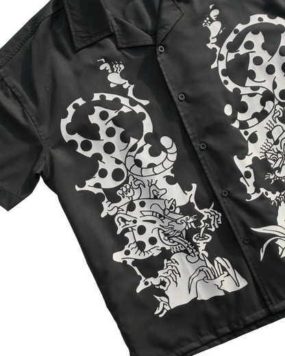 HEATSTROKE HARIMAU LICKERS BUTTON UP SHIRT