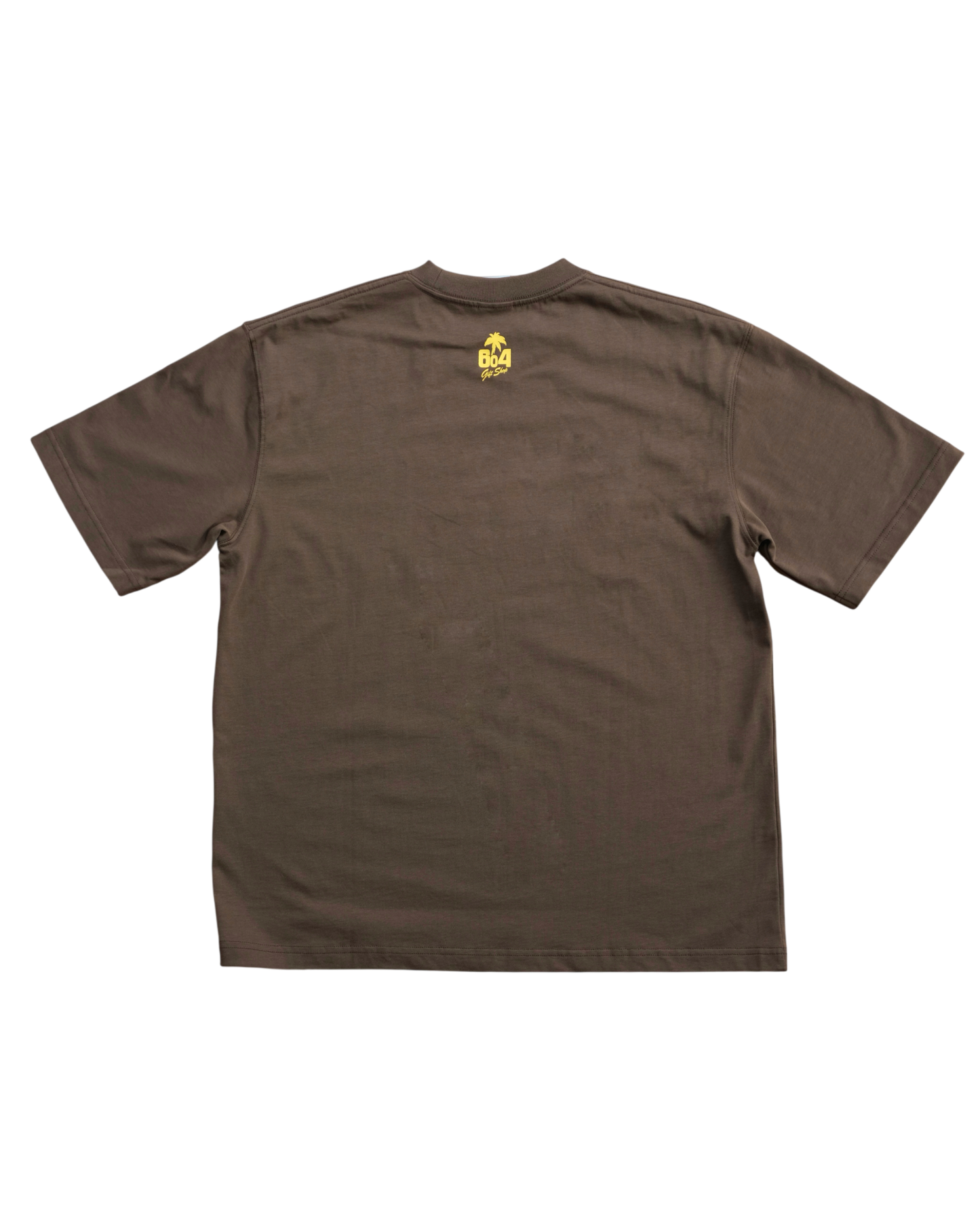BETTER WITH 604 SCRIPT TEE (BROWN)