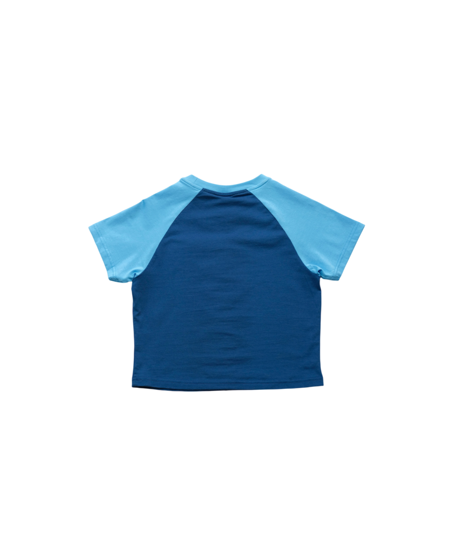 604 BABY RAGLAN TEE (BLUE)