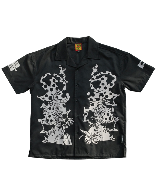 HEATSTROKE HARIMAU LICKERS BUTTON UP SHIRT