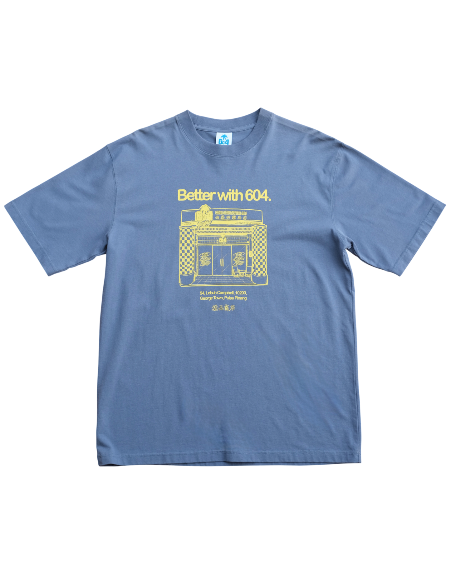604 STORE FRONT TEE (NAVY)