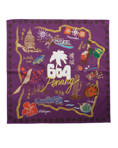 604 BANDANA (PURPLE)