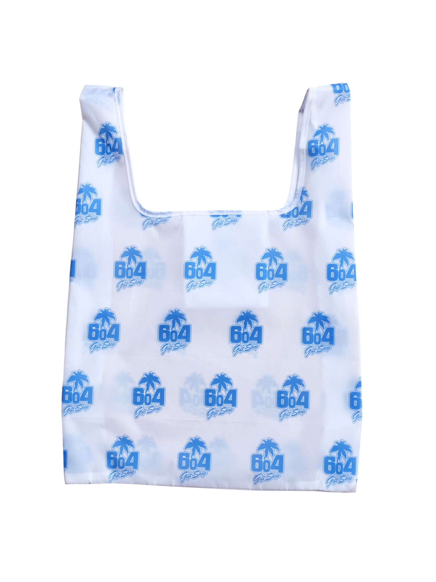 604 PACKABLE TOTE BAG (WHITE)