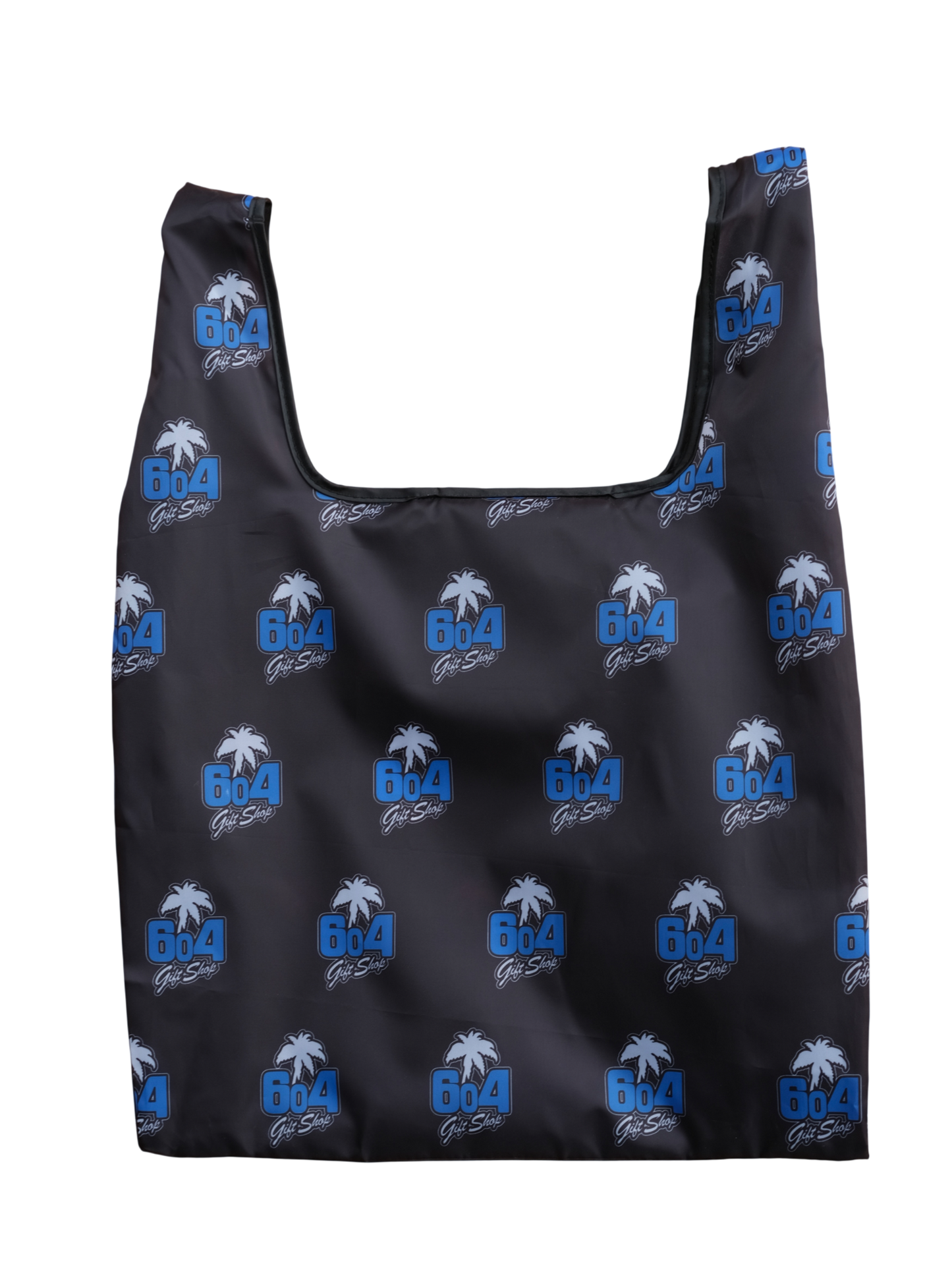 604 PACKABLE TOTE BAG (BLACK)