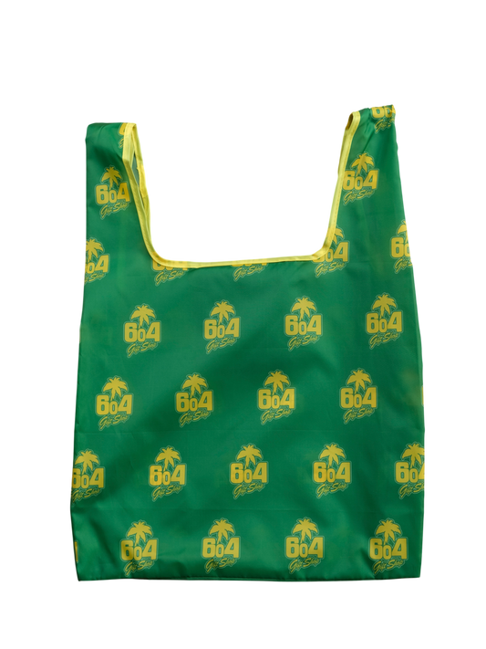 604 PACKABLE TOTE BAG (GREEN)