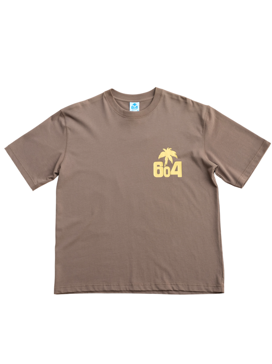 604 OG TEE (LIGHT BROWN)