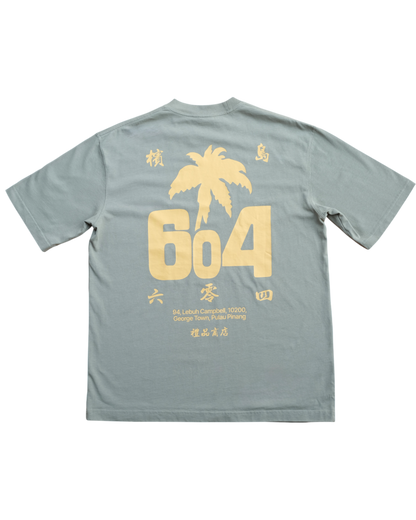 604 OG TEE (KHAKI YELLOW)