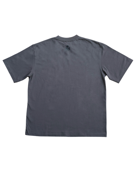 BETTER WITH 604 SCRIPT TEE (GREY)
