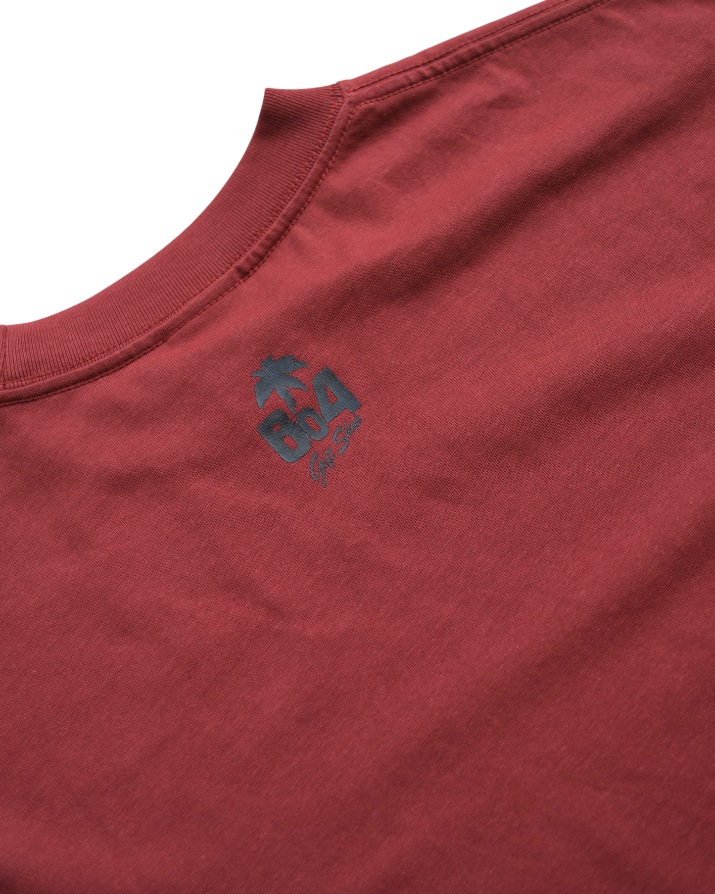BETTER WITH 604 SCRIPT TEE (MAROON)