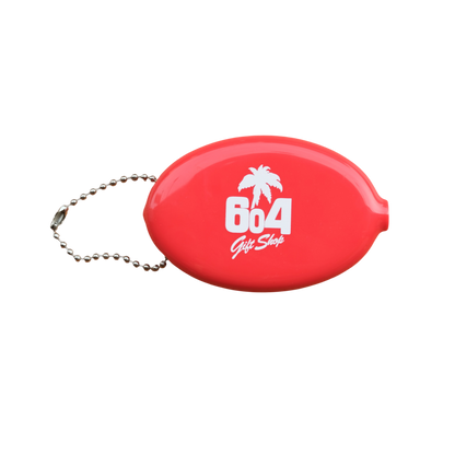 604 COIN POUCH (RED)