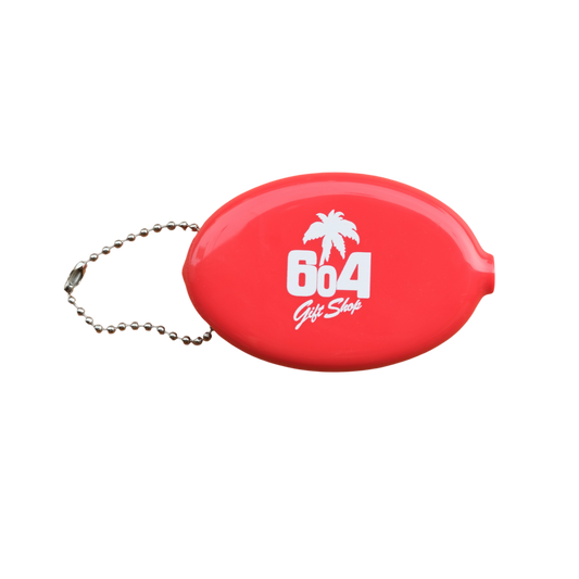 604 COIN POUCH (RED)