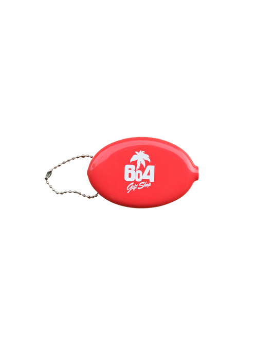 604 COIN POUCH (RED)