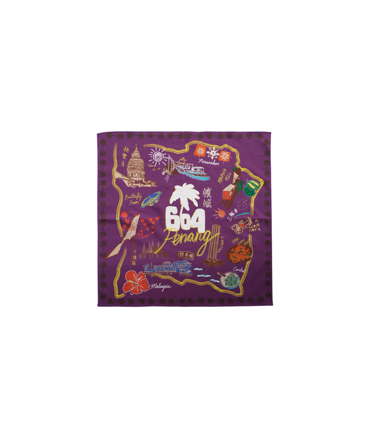 604 BANDANA (PURPLE)