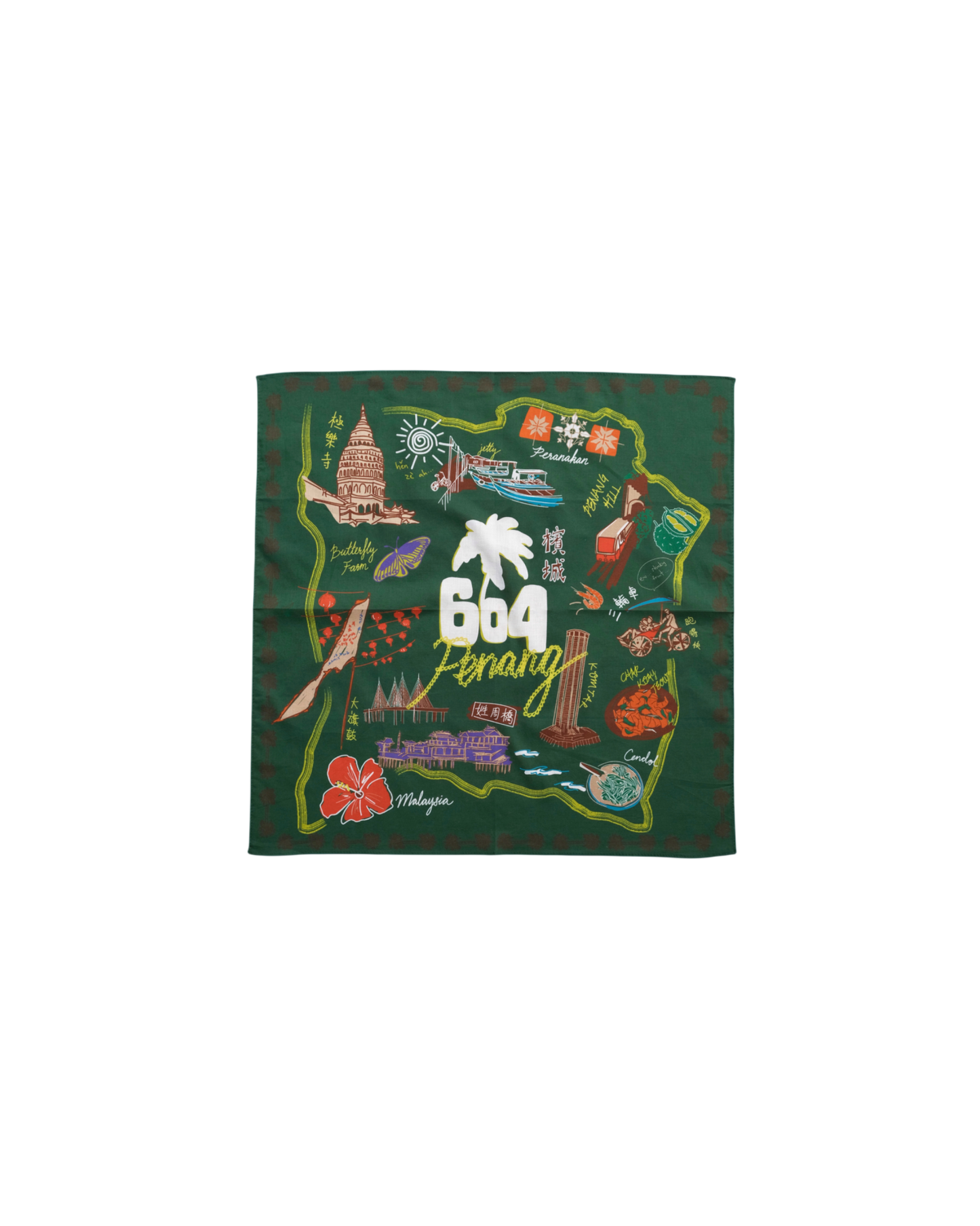 604 BANDANA (GREEN)