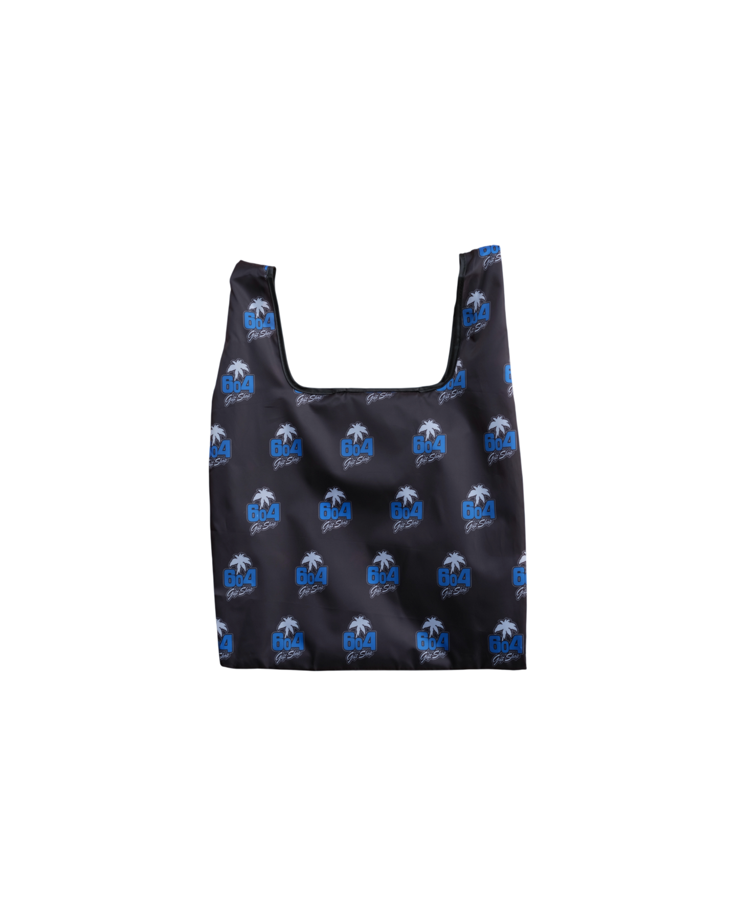 604 PACKABLE TOTE BAG (BLACK)