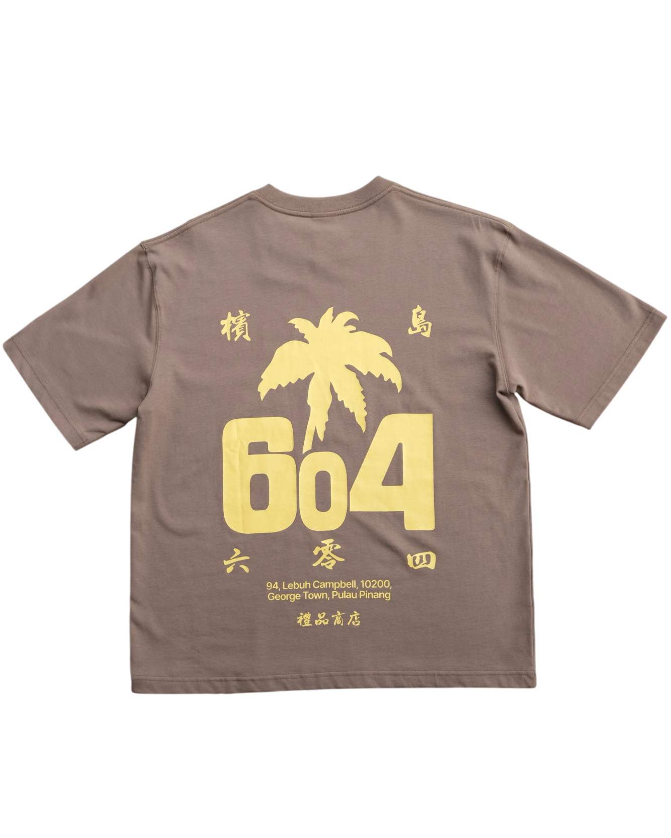 604 OG TEE (LIGHT BROWN)