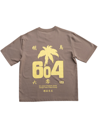 604 OG TEE (LIGHT BROWN)