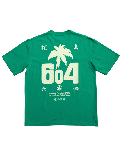 604 OG TEE (KELLY GREEN)