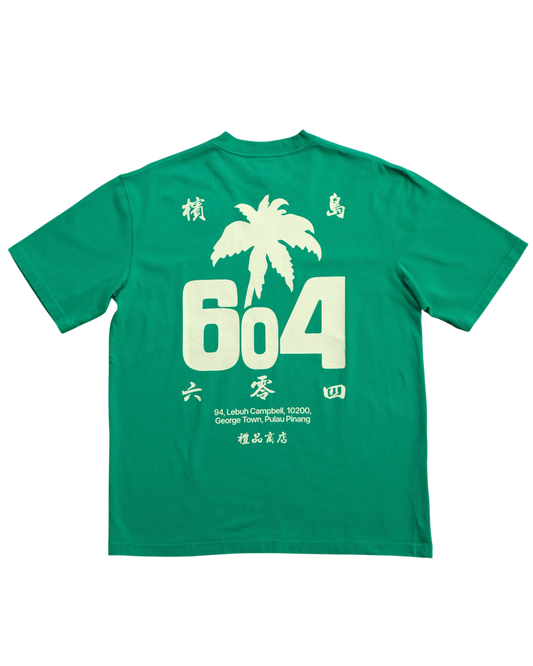 604 OG TEE (KELLY GREEN)