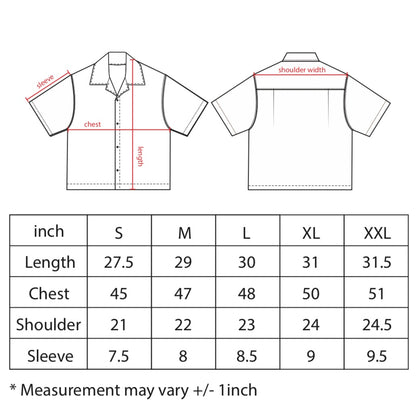 HEATSTROKE HARIMAU LICKERS BUTTON UP SHIRT